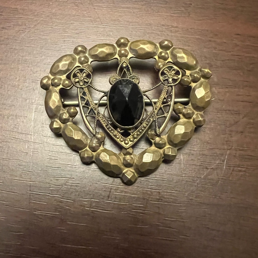 Victorian Mourning Brooch